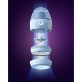 Philips 1000 series GCA2100/20 Quitapelusas azul, Gris, Acero inoxidable, Batería, 90 min, 75 mm, 73 mm