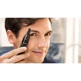 Philips 3000 series Nose trimmer series 3000 NT3650/16 Recortador para nariz, orejas, cejas, Cortapelos de nariz /oreja gris/Negro, orejas, cejas, Gris, Acero inoxidable, Batería, AA, Alcalino