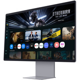 SAMSUNG M90SF pantalla para PC 81,3 cm (32") 3840 x 2160 Pixeles 4K Ultra HD OLED Plata, Monitor OLED plateado, 81,3 cm (32"), 3840 x 2160 Pixeles, 4K Ultra HD, OLED, 0,03 ms, Plata