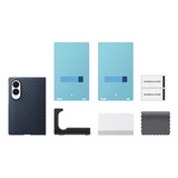 Samsung Funda Magnética de Carbono, Funda para teléfono móvil azul oscuro