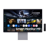Samsung M90SF pantalla para PC 81,3 cm (32") 3840 x 2160 Pixeles 4K Ultra HD OLED Plata, Monitor OLED plateado, 81,3 cm (32"), 3840 x 2160 Pixeles, 4K Ultra HD, OLED, 0,03 ms, Plata