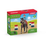 Schleich Farm World Cowgirl Barrel Racing Fun, Muñecos 3 año(s), Multicolor