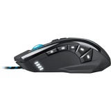 Sharkoon SKILLER SGM1, Ratones para gaming negro, mano derecha, Óptico, USB tipo A, 10800 DPI, 8000 pps, Negro