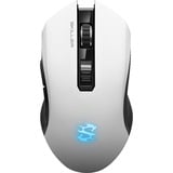 Sharkoon Skiller SGM3 ratón mano derecha RF Wireless + USB Type-A Óptico 6000 DPI, Ratones para gaming blanco, mano derecha, Óptico, RF Wireless + USB Type-A, 6000 DPI, Blanco