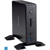 Shuttle XPC nano NC1010XA PCs/estación de trabajo Intel® Celeron® 4205U 4 GB DDR4-SDRAM 128 GB SSD Mini PC Negro, Mini-PC  negro, 1,8 GHz, Intel® Celeron®, 4205U, 4 GB, DDR4-SDRAM, 128 GB