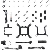 SilverStone NovaPeak 360 ARGB 360mm, Refrigeración por agua negro