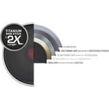 Tefal G61237 Alrededor Negro, Pan negro, Alrededor, Negro, Aluminio, Titanio, Baquelita, 5 personas(s)