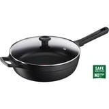 Tefal G61237 Alrededor Negro, Pan negro, Alrededor, Negro, Aluminio, Titanio, Baquelita, 5 personas(s)