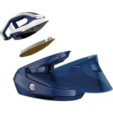 Tefal Pro Express Vision GV9812 3000 W 1,1 L Durilium AirGlide Autoclean soleplate Azul, Blanco, Estación de planchado a vapor azul/blanco, 3000 W, 700 g/min, Durilium AirGlide Autoclean soleplate, 8,1 bar, 1,1 L, 180 g/min
