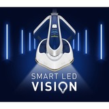 Tefal Pro Express Vision GV9812 3000 W 1,1 L Durilium AirGlide Autoclean soleplate Azul, Blanco, Estación de planchado a vapor azul/blanco, 3000 W, 700 g/min, Durilium AirGlide Autoclean soleplate, 8,1 bar, 1,1 L, 180 g/min