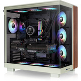 Thermaltake View 380 XL WS ARGB, Cajas de torre verde claro/Madera
