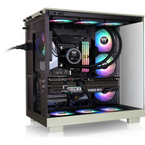 Thermaltake View 380 XL WS ARGB, Cajas de torre verde claro/Madera