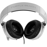 Turtle Beach Recon 70 Blanco PlayStation Auriculares Multiplataforma para Juegos PS5, PS4, Xbox Series X|S, Xbox One, PC y Mobile, Auriculares para gaming blanco, PS4, Xbox Series X|S, Xbox One, PC y Mobile, Alámbrico, Juego, 20 - 20000 Hz, 420 g, Auriculares, Blanco