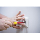 Wiha Destornillador con portapuntas electric slimVario juego de inicio rojo/Amarillo