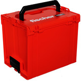 fischer 508139, Caja de herramientas rojo/Negro