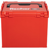 fischer L-BOXX FLB 374, vacío, Caja de herramientas rojo/Negro