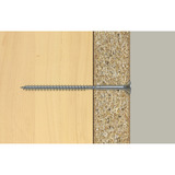fischer Tornillo para tableros de partículas ClassicFast II 5,0x70 cabeza avellanada TX 