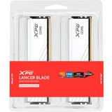 ADATA LANCER BLADE RGB módulo de memoria 48 GB 2 x 24 GB DDR5 288-pin DIMM, Memoria RAM blanco, 48 GB, 2 x 24 GB, DDR5, 6000 MHz, 288-pin DIMM