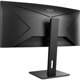 AOC P2 CU34P2A pantalla para PC 86,4 cm (34") 3440 x 1440 Pixeles Quad HD LED Negro, Monitor LED negro, 86,4 cm (34"), 3440 x 1440 Pixeles, Quad HD, LED, 4 ms, Negro