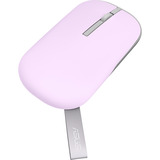 ASUS Marshmallow MD100 ratón Oficina Ambidextro RF Wireless + Bluetooth Óptico 1600 DPI Lila/Gris, Ambidextro, Óptico, RF Wireless + Bluetooth, 1600 DPI, Púrpura