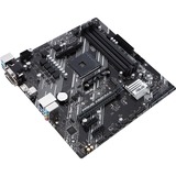 ASUS PRIME A520M-A II/CSM AMD A520 Zócalo AM4 micro ATX, Placa base negro/Gris, AMD, Zócalo AM4, AMD Ryzen™ 3, AMD Ryzen™ 5, DDR4-SDRAM, 128 GB, DIMM