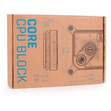 Alphacool Core 1 Aurora Plata, Disipador de CPU plateado