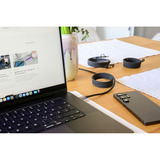 Ansmann Cable de carga magnético USB Tipo-C a Lightning negro