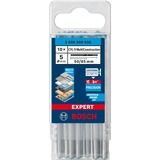 Bosch Broca MultiConstruction CYL-9 EXPERT, Ø 5mm, 10 piezas, Taladro 