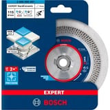 Bosch Expert HardCeramic X-LOCK hoja de sierra circular 11,5 cm 1 pieza(s) Azulejo, 11,5 cm, 2,22 cm, 1,4 mm, Bosch, 1 pieza(s)