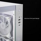 Chieftec GM-30W-TG-OP carcasa de ordenador Cubo Blanco, Cajas de torre blanco, Cubo, PC, Blanco, ATX, micro ATX, Mini-ITX, Juego, Multi