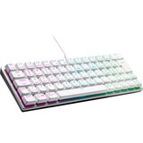 Cooler Master Teclado para gaming plateado/blanco