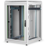Digitus Armario de red de la serie Unique - 800 x 800 mm (an. x pr.), Armario IT gris claro, Rack o bastidor independiente, 22U, 800 kg, Gris