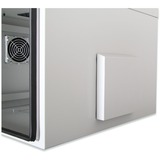 Digitus Carcasa de pared IP55 - para utilizar al aire libre - 600 x 600 mm (an. x pr.), Armario IT gris claro, Bastidor de pared, 100 kg, Gris