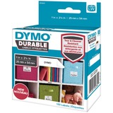 Dymo Durable Blanco Etiqueta para impresora autoadhesiva Blanco, Etiqueta para impresora autoadhesiva, Polipropileno (PP), Permanente, Universal, -18 - 50 °C