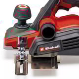 EINHELL Cepillo profesional a batería TP-PL 18/3 Li BL-Solo, 18 Voltios, Cepillo eléctrico rojo/Negro