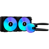 Fractal Design Lumen S24 v2 RGB 240mm, Refrigeración por agua negro/blanco