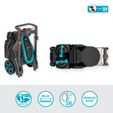 GARDENA PowerMax Duo 46/36V, 14646-20, Cortacésped negro/Gris