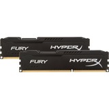 HyperX FURY HX432C16FB4K2/32 módulo de memoria 32 GB 2 x 16 GB DDR4 3200 MHz, Memoria RAM negro, 32 GB, 2 x 16 GB, DDR4, 3200 MHz, 288-pin DIMM