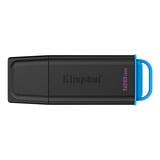 Kingston DataTraveler Exodia 128 GB, Lápiz USB negro/Azul