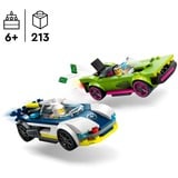 LEGO City Coche de Policía y Potente Deportivo, Juegos de construcción Juego de construcción, 6 año(s), Plástico, 213 pieza(s), 373 g