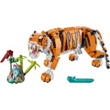 LEGO Creator 3-in-1 Tigre Majestuoso, Juegos de construcción Juego de construcción, 9 año(s), Plástico, 755 pieza(s), 865 g