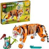 LEGO Creator Tigre Majestuoso, Juegos de construcción Juego de construcción, 9 año(s), Plástico, 755 pieza(s), 865 g