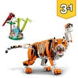 LEGO Creator Tigre Majestuoso, Juegos de construcción Juego de construcción, 9 año(s), Plástico, 755 pieza(s), 865 g
