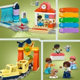 LEGO DUPLO Gran Tren Comunitario Interactivo, Juegos de construcción Juego de construcción, 3 año(s), Plástico, 103 pieza(s), 2,41 kg