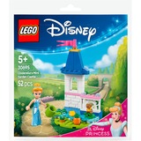 LEGO Mini Castillo con Jardín de Cenicienta, Juegos de construcción Juego de construcción, 5 año(s), Plástico, 52 pieza(s), 51 g