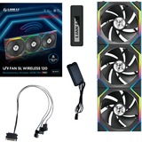 Lian Li UNI FAN SL120 Wireless, Ventilador negro