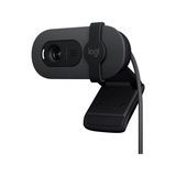 Logitech Brio 100 Cámaras web, Webcam grafito, 2 MP, 1920 x 1080 Pixeles, Full HD, 30 pps, 1280x720@30fps, 1920x1080@30fps, 720p, 1080p