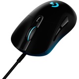 Logitech G403 Hero ratón mano derecha USB tipo A Óptico 25600 DPI, Ratones para gaming negro, mano derecha, Óptico, USB tipo A, 25600 DPI, 1 ms, Negro
