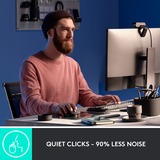 Logitech MX Master 3S, Ratón grafito, mano derecha, Laser, Bluetooth, 8000 DPI, Grafito