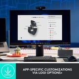 Logitech MX Master 3S, Ratón grafito, mano derecha, Laser, Bluetooth, 8000 DPI, Grafito